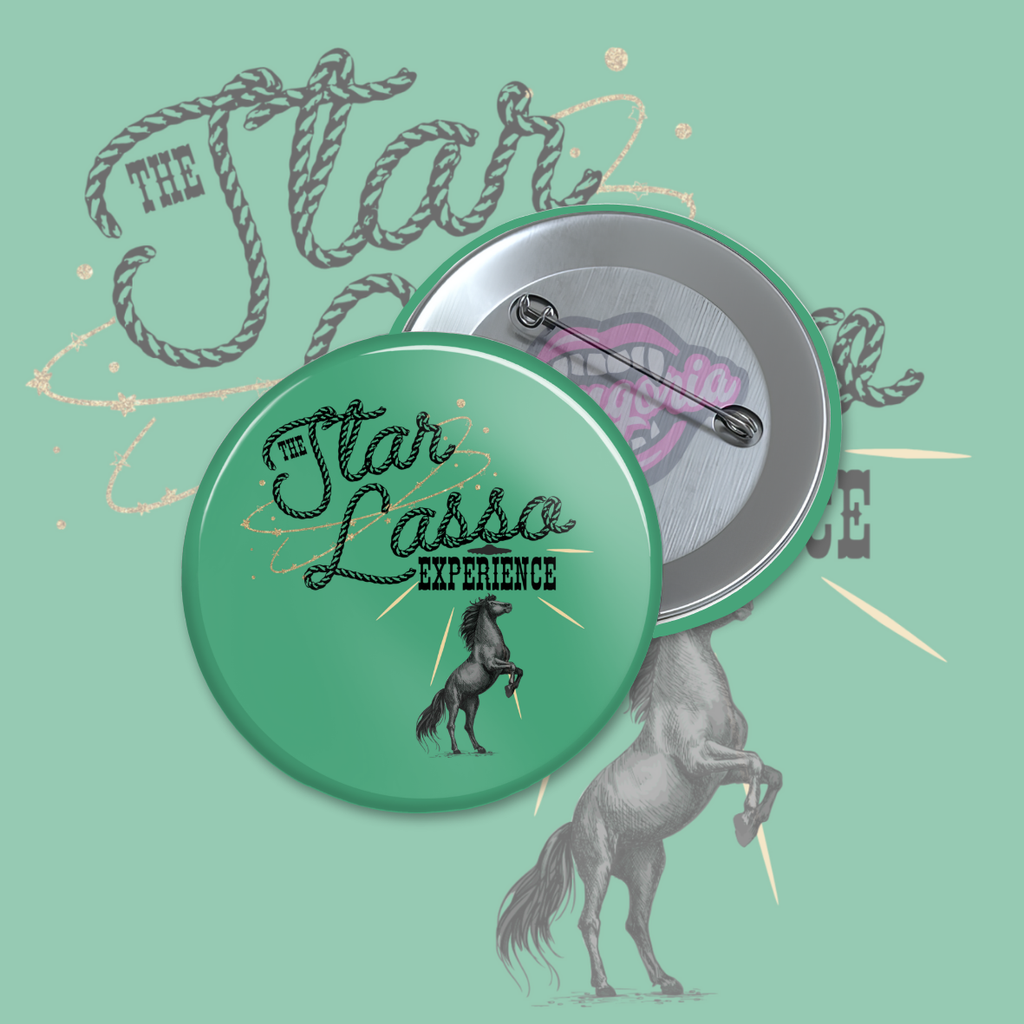 Star Lasso Experience Pinback Button