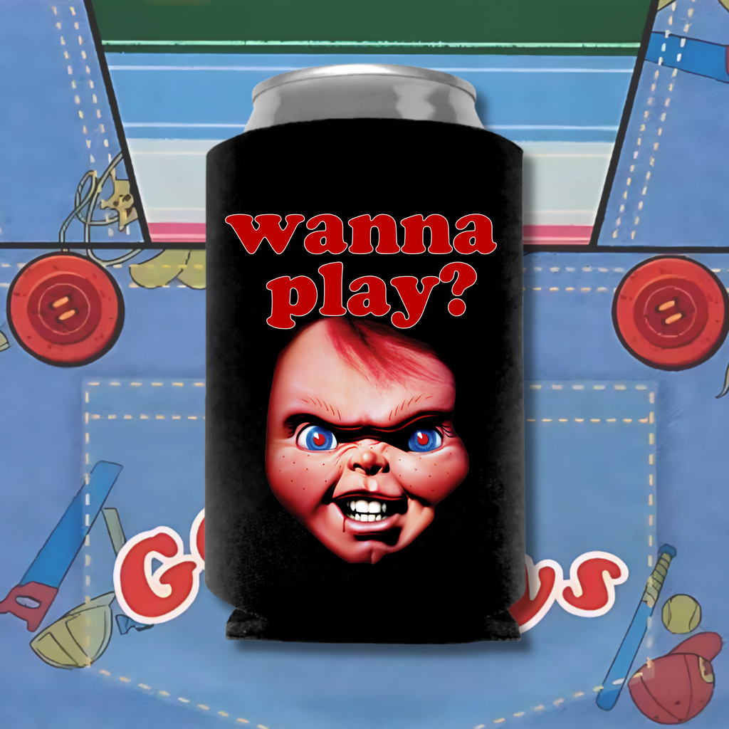 Wanna Play Koozie