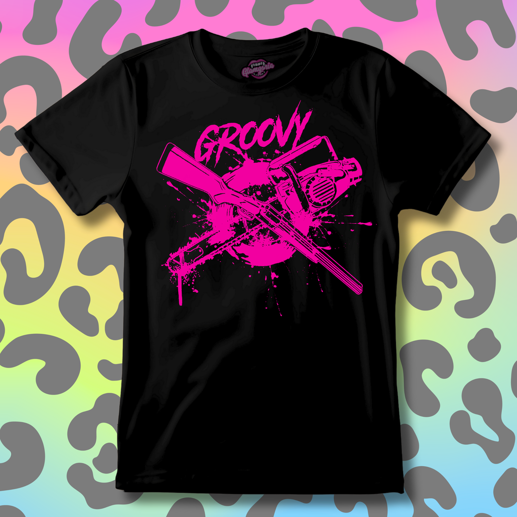 Groovy - Hot Pink T-shirt