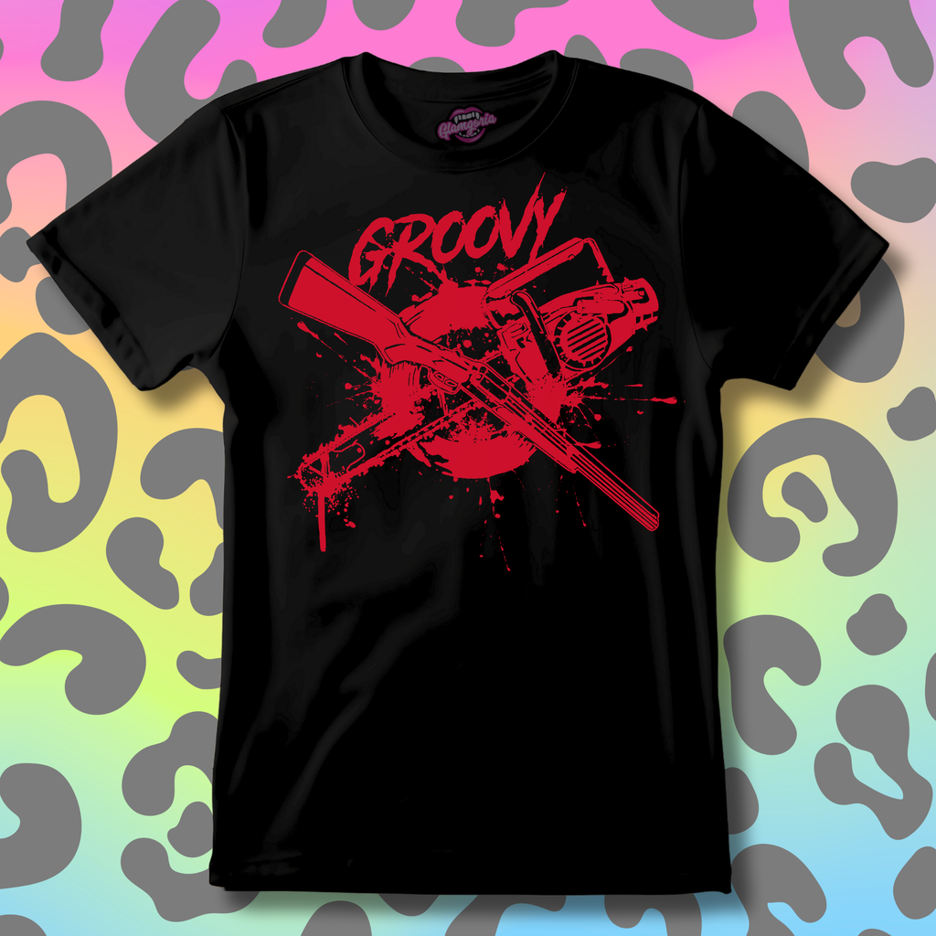 Groovy - Red T-shirt
