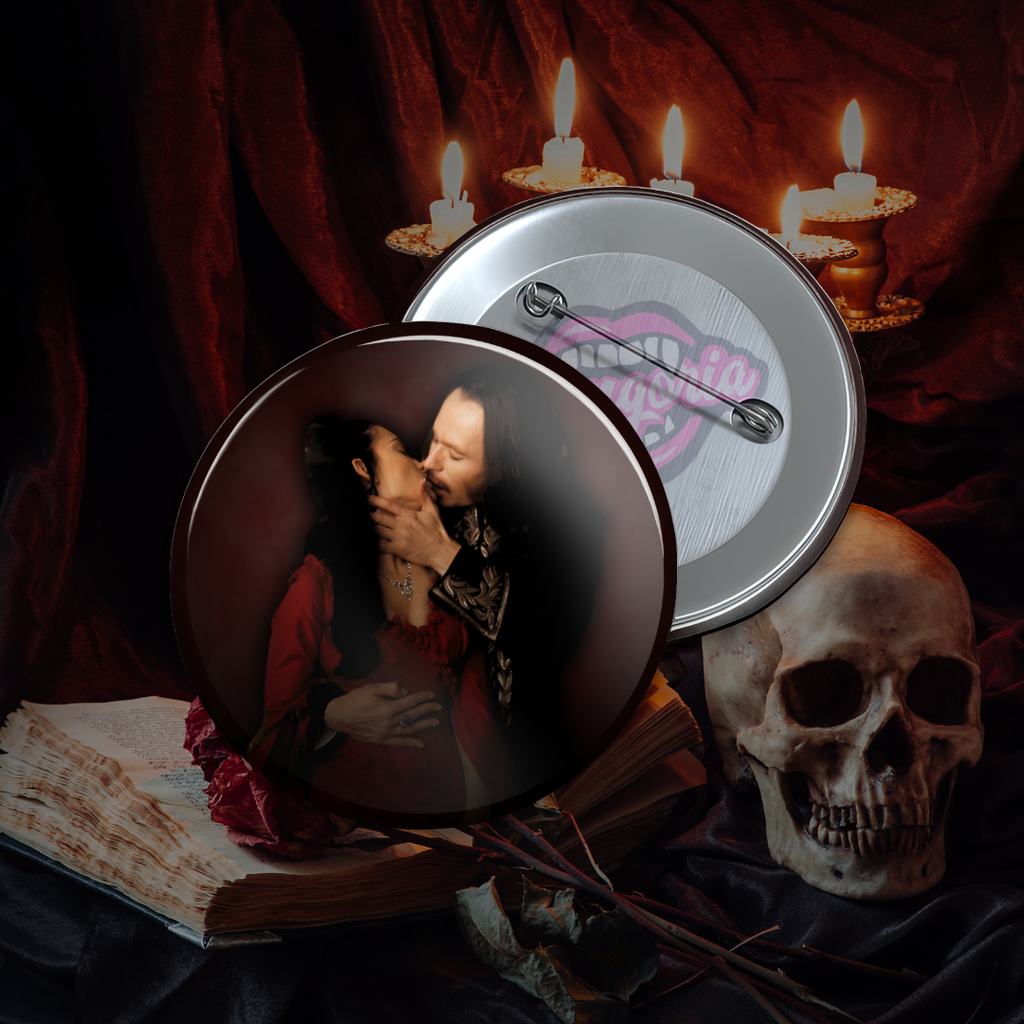Love Never Dies Pinback Button