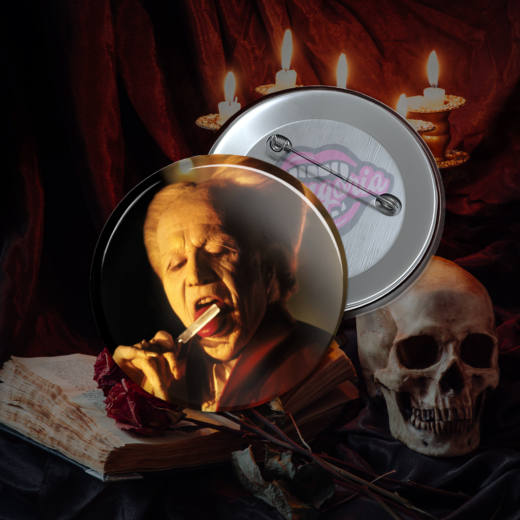 Dracula Pinback Button