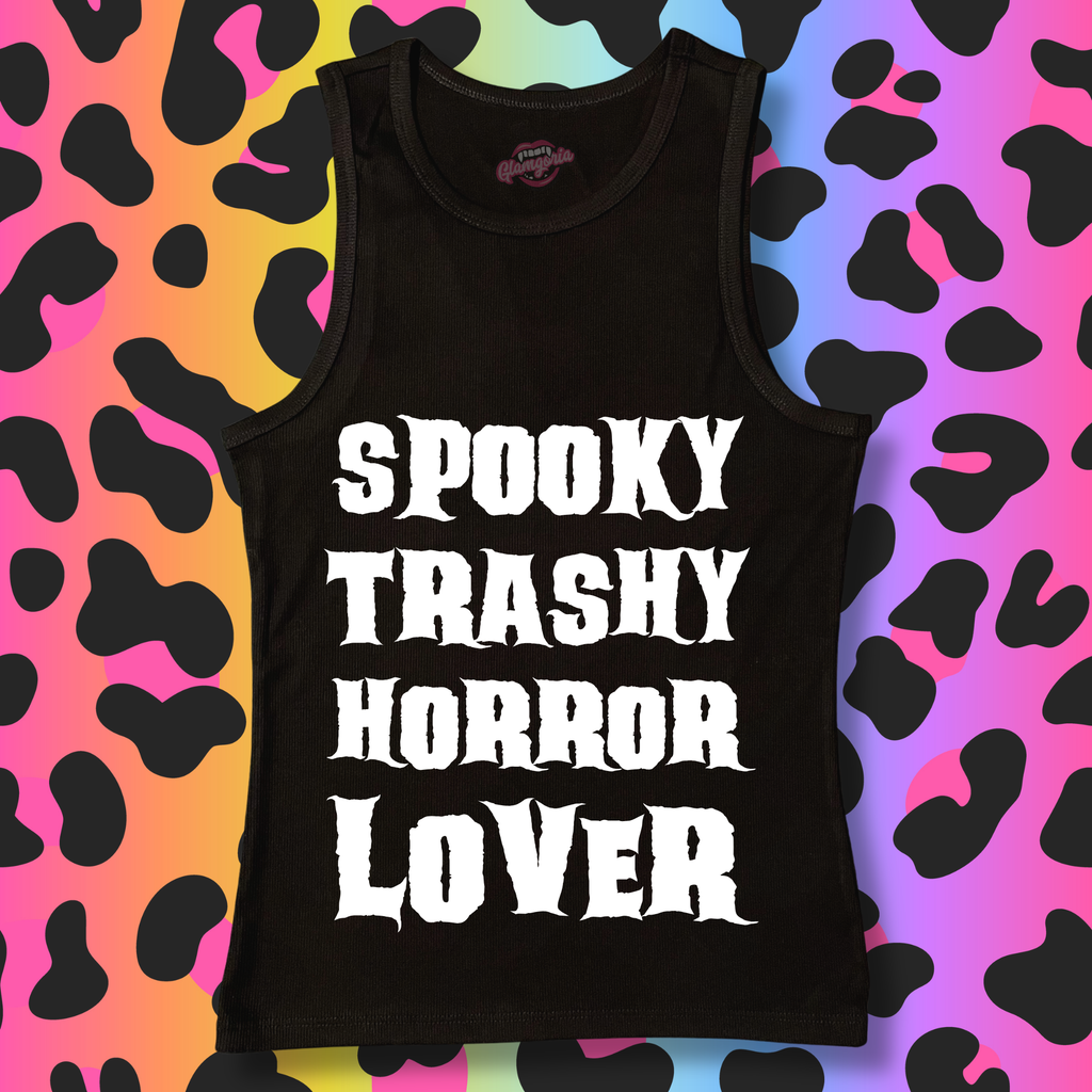 Spooky Trashy Horror Lover Tank Top