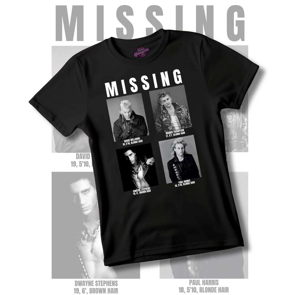 Missing: Lost Boys T-Shirt (Black)