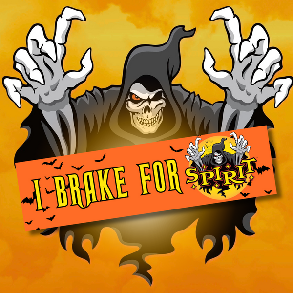 I Brake For Spirit Bumper Sticker