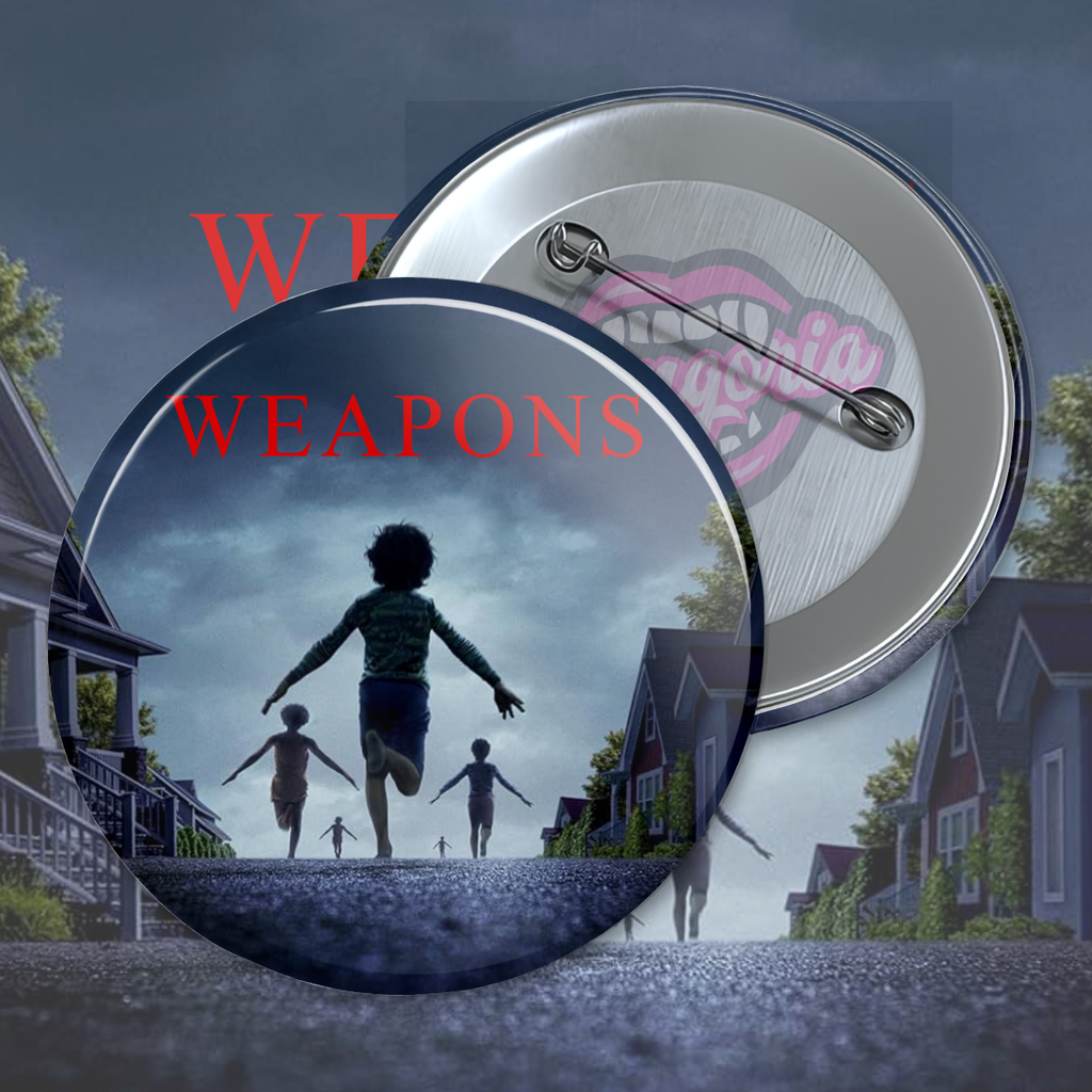 Weapons Pinback Button