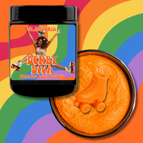 Derby Diva Foaming Sugar Scrub