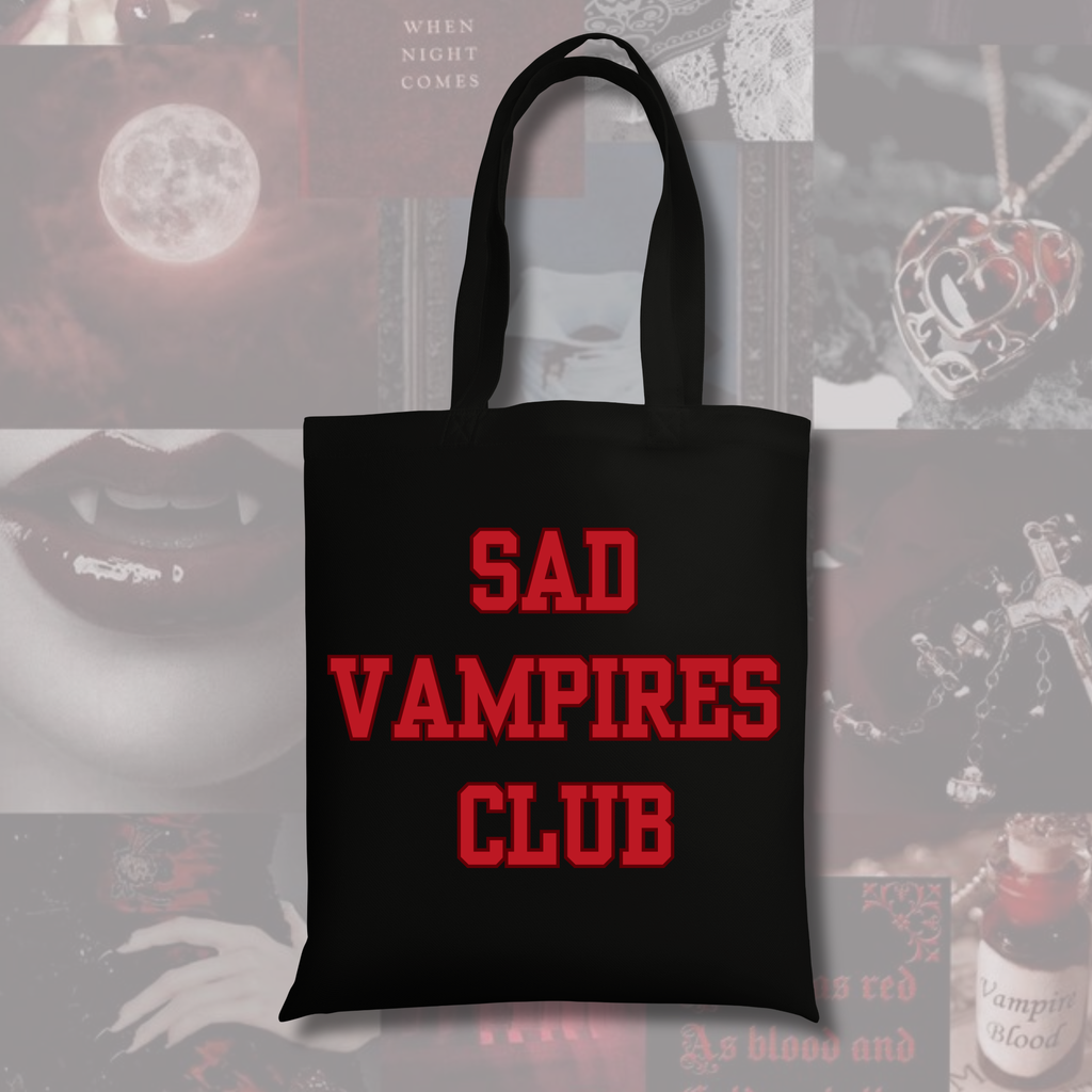 Sad Vampires Club Tote