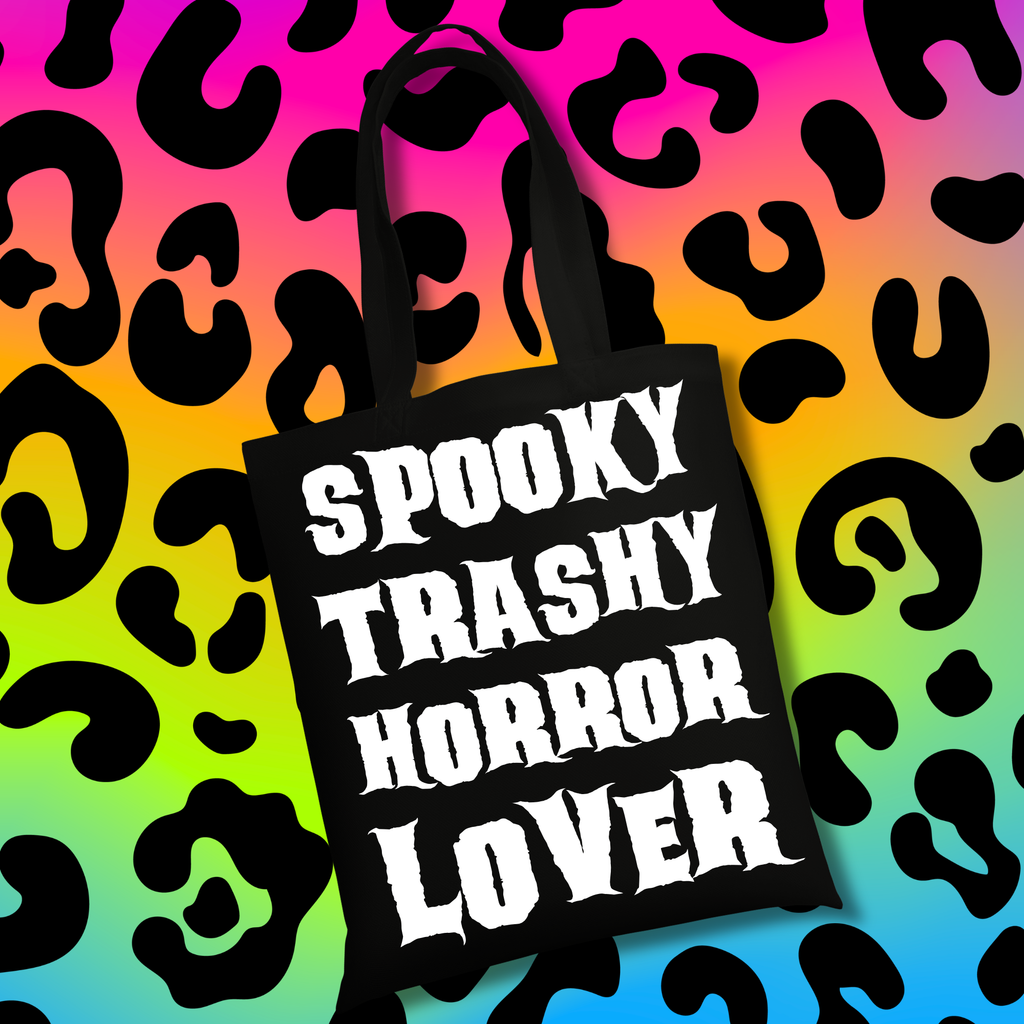 Spooky Trashy Horror Lover Tote