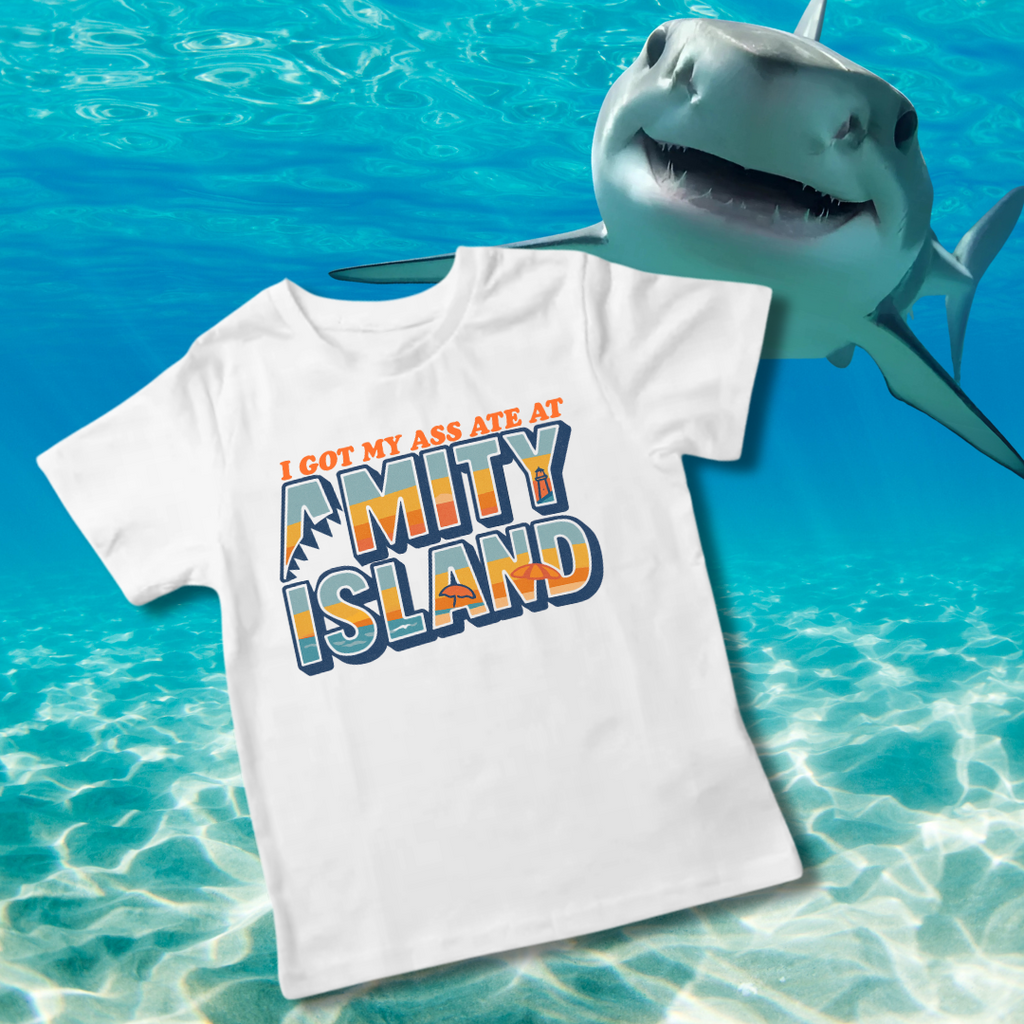 I Got My Ass Ate At Amity Island T-Shirt