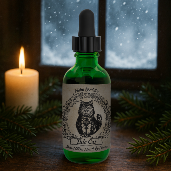 Yule Cat Ritual Oil