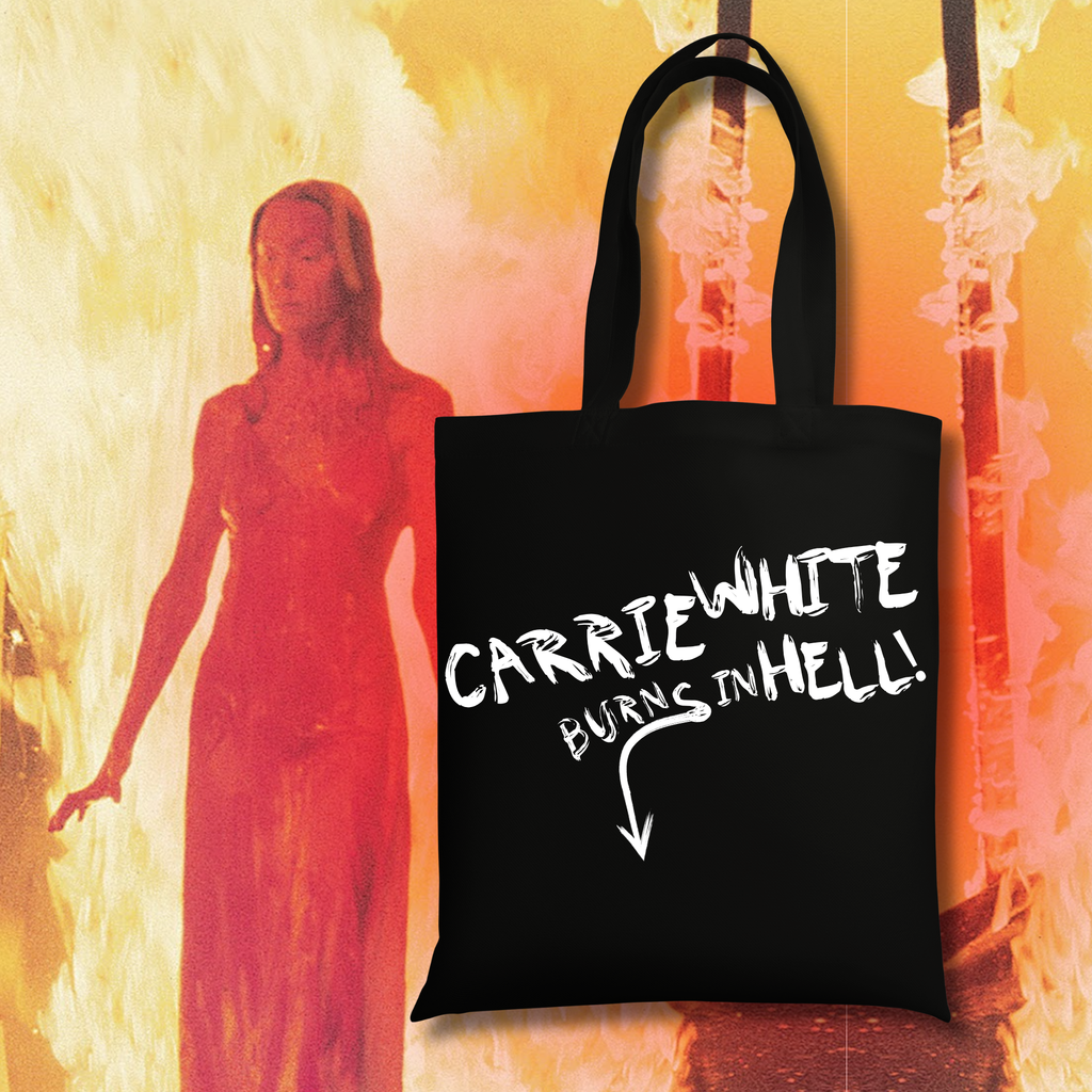 Carrie White Burns In Hell Tote