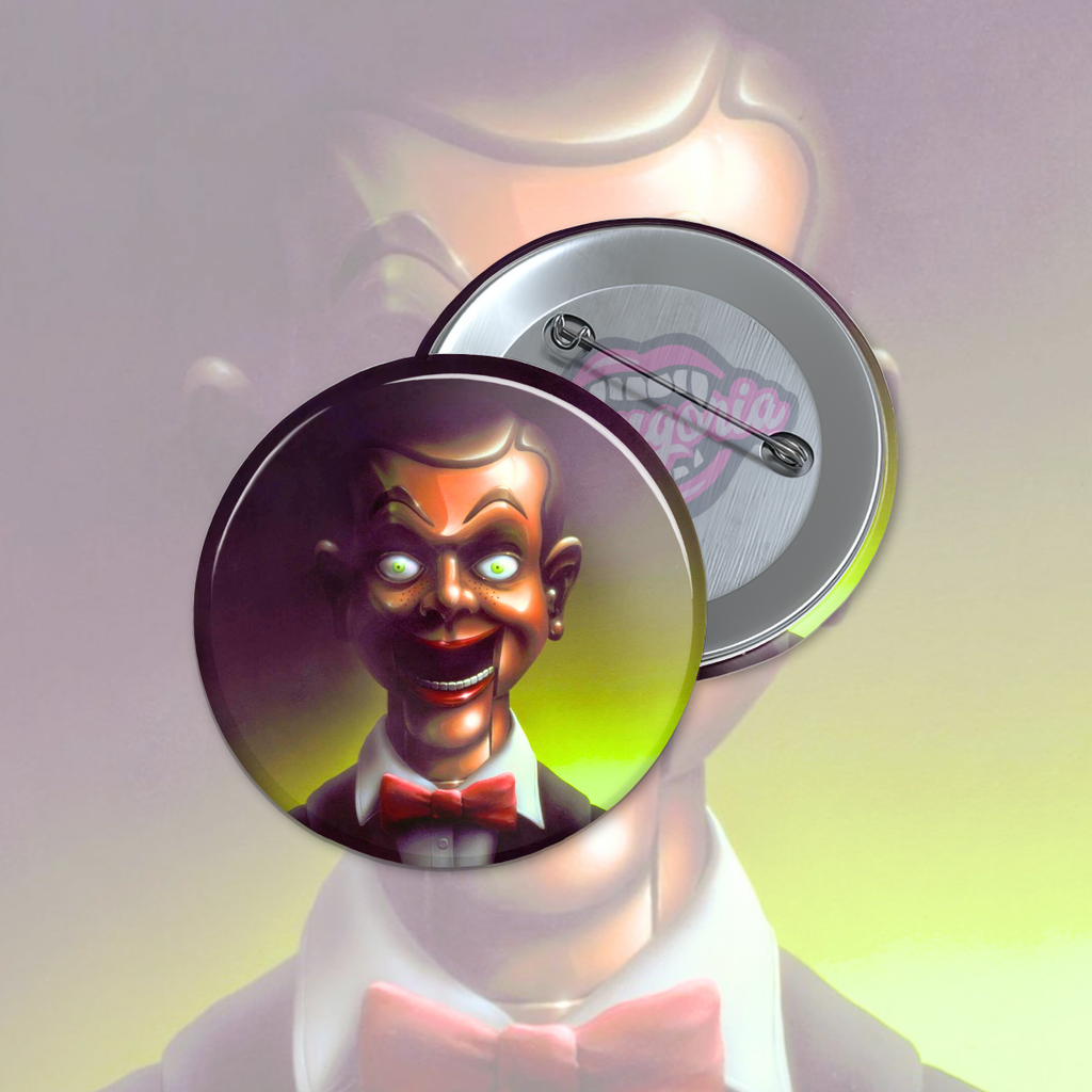 Night of the Living Dummy Pinback Button