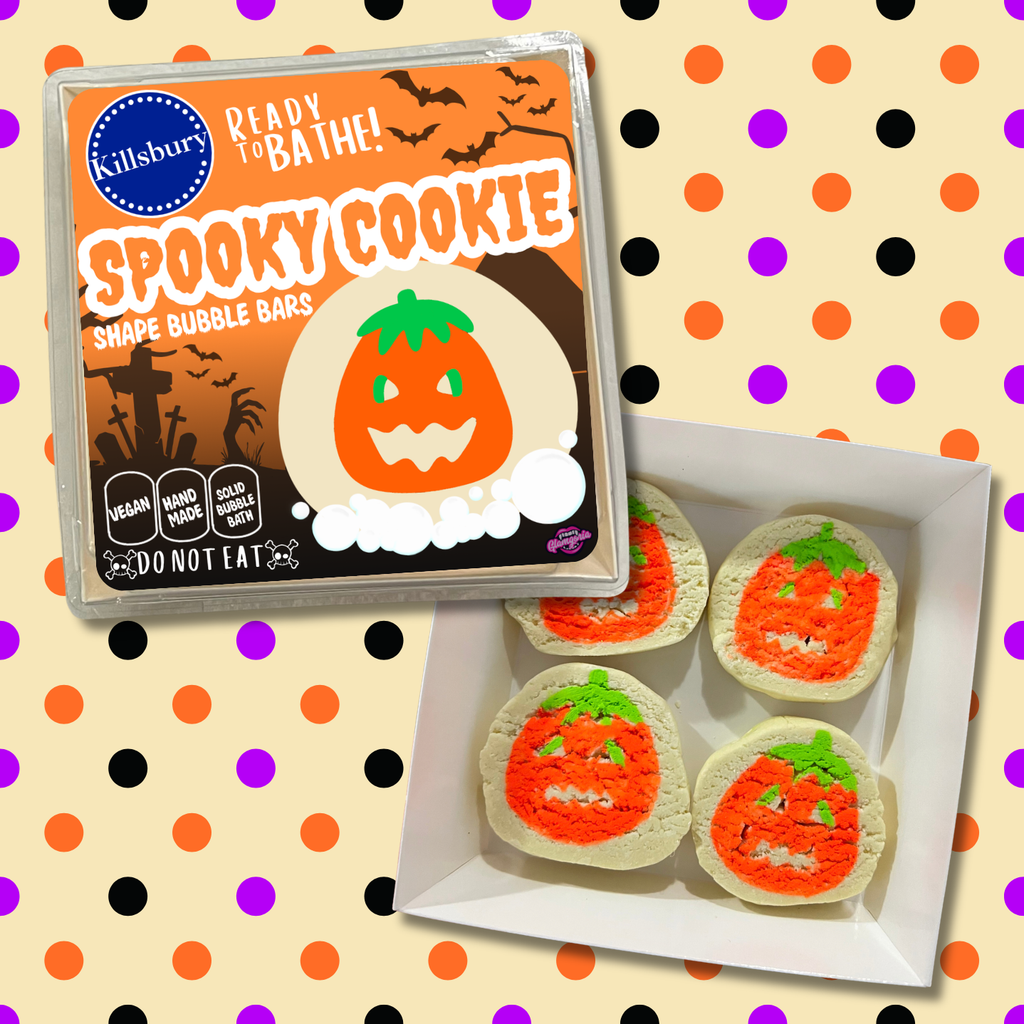 Spooky Cookie Bubble Bars