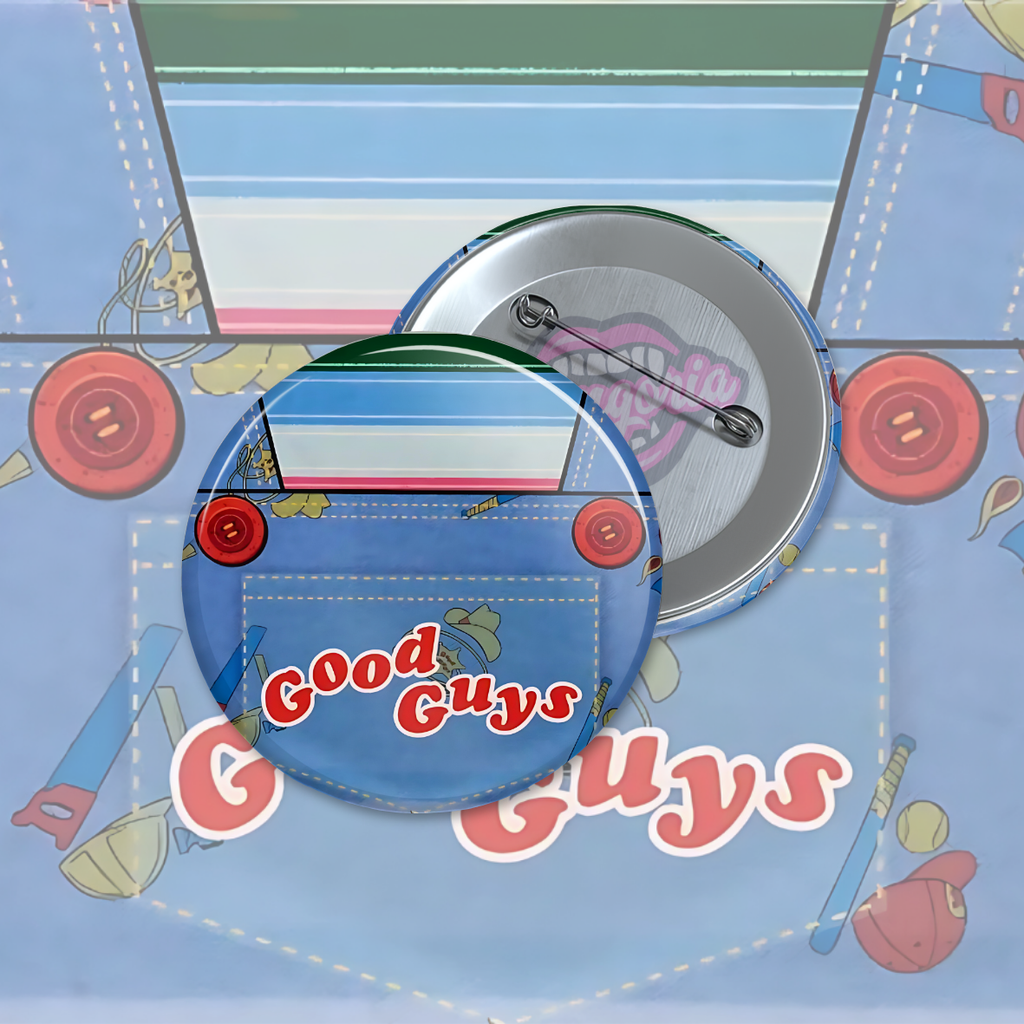 Good Guys Pinback Button