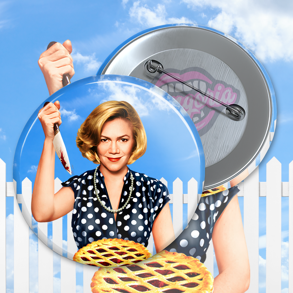 Serial Mom Pinback Button