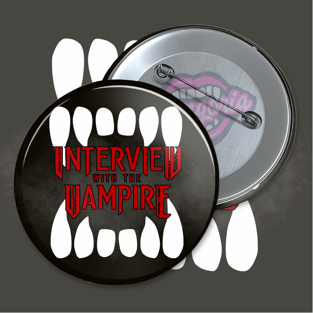 Interview With The Vampire Pinback Button