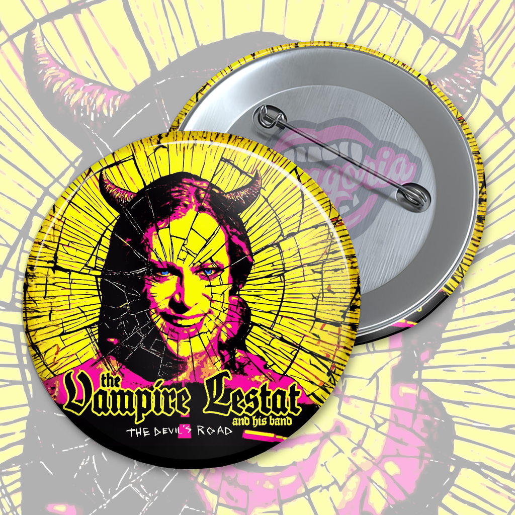 The Vampire Lestat ~ The Devil's Road Pinback Button