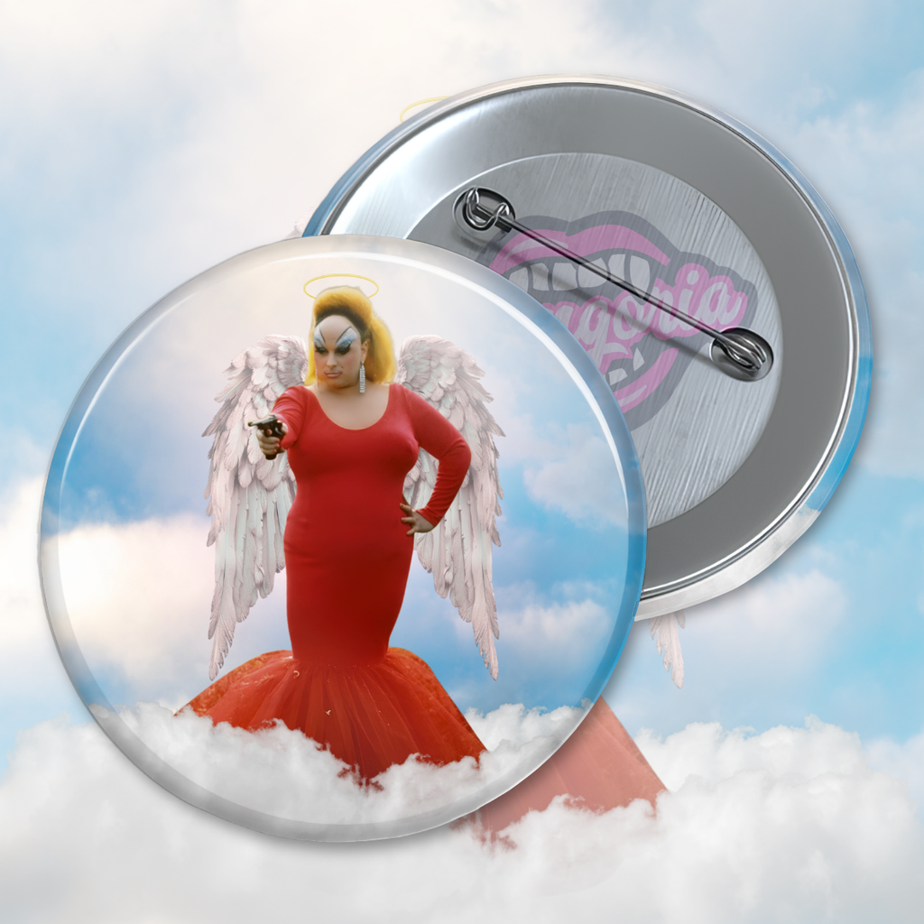 Divine Intervention Pinback Button