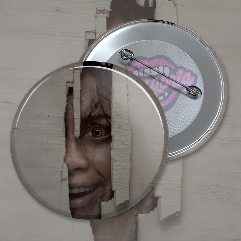 Peekaboo - Evil Dead Burn Pinback Button
