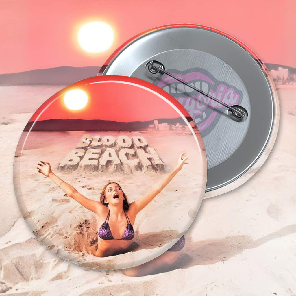 Blood Beach Pinback Button