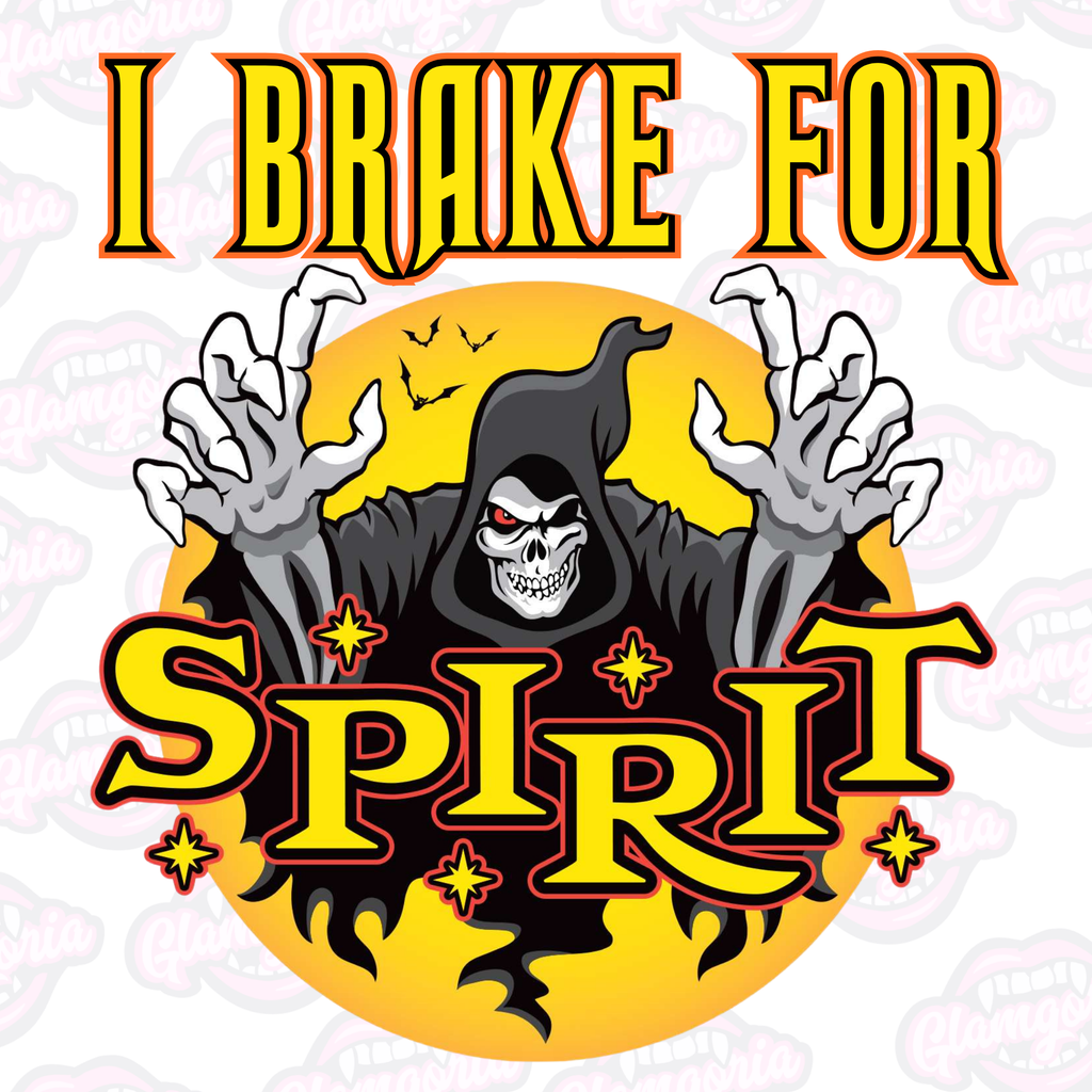I Brake For Spirit Decal
