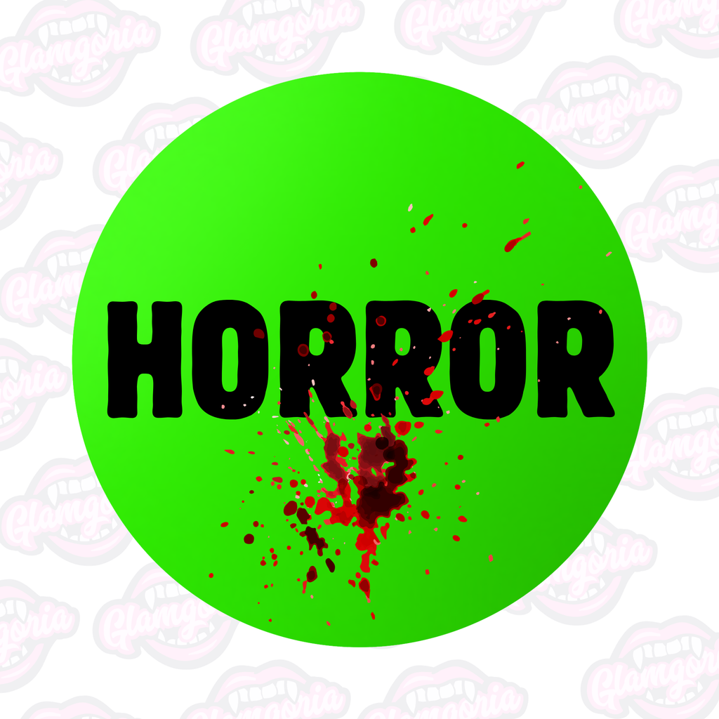 Horror VHS Sticker Decal