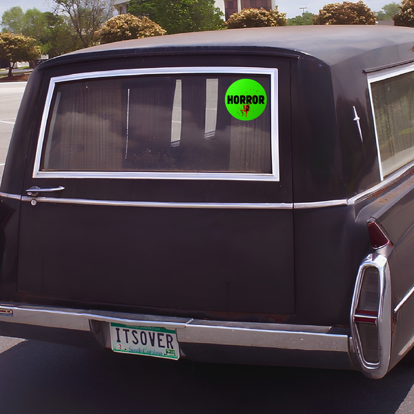 Horror VHS Sticker Decal