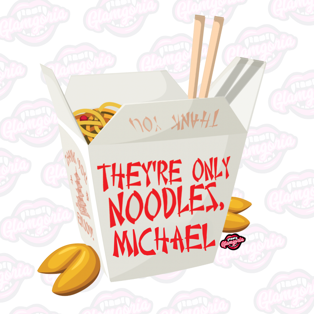 They're Only Noodles, Michael Decal
