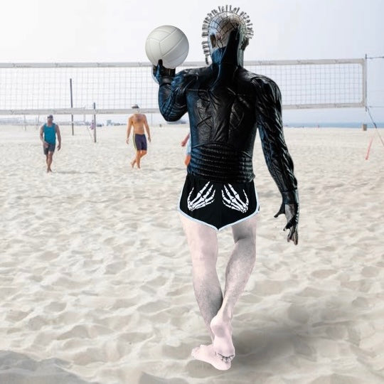 Skeleton Hands Shorts