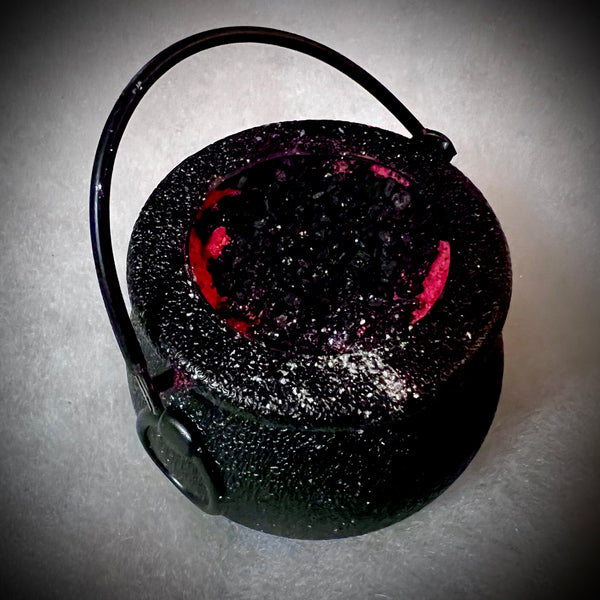 Krampus Mystery Crystal Cauldron Bath Bomb