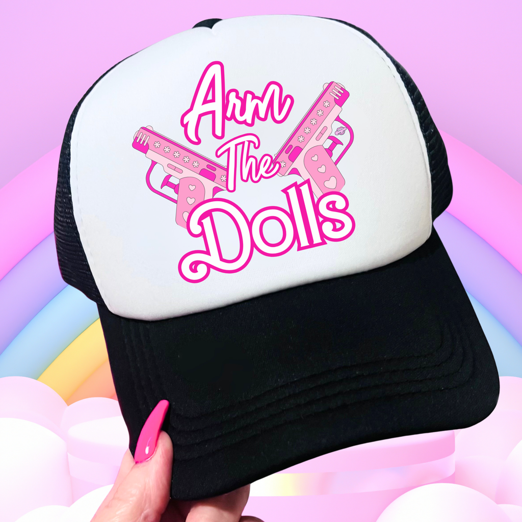 Arm The Dolls Trucker Hat