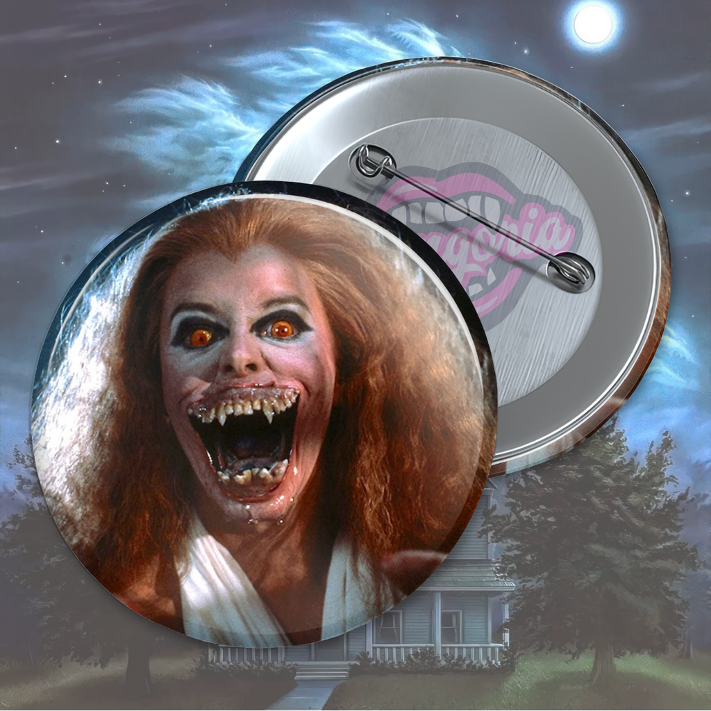 Amy ~ Fright Night Pinback Button