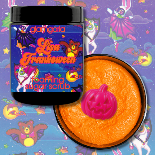 Lisa Frankoween Foaming Sugar Scrub