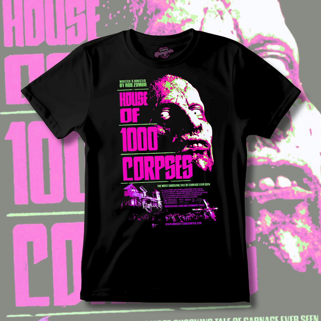 Neon Nightmare Variant House of 1000 Corpses T-shirt