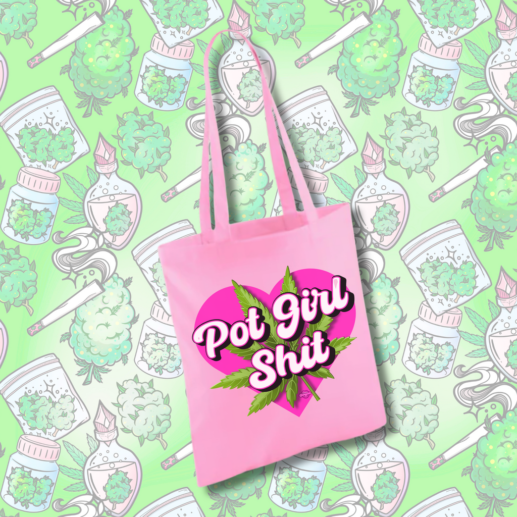 Pot Girl Shit Tote