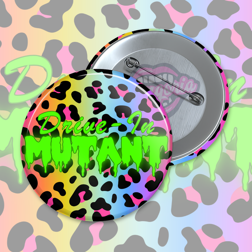 Drive-In Mutant Pinback Button