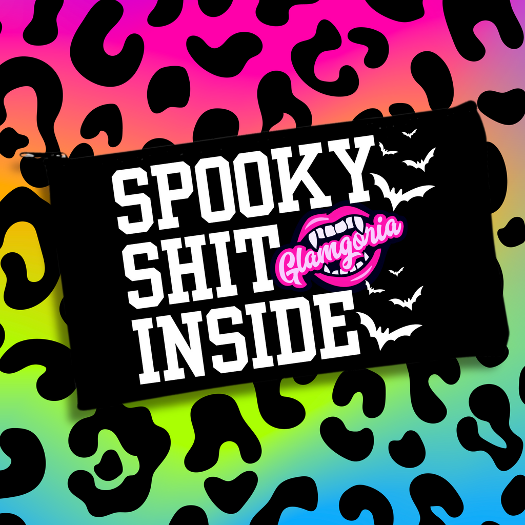 Spooky Shit Inside Zipper Pouch