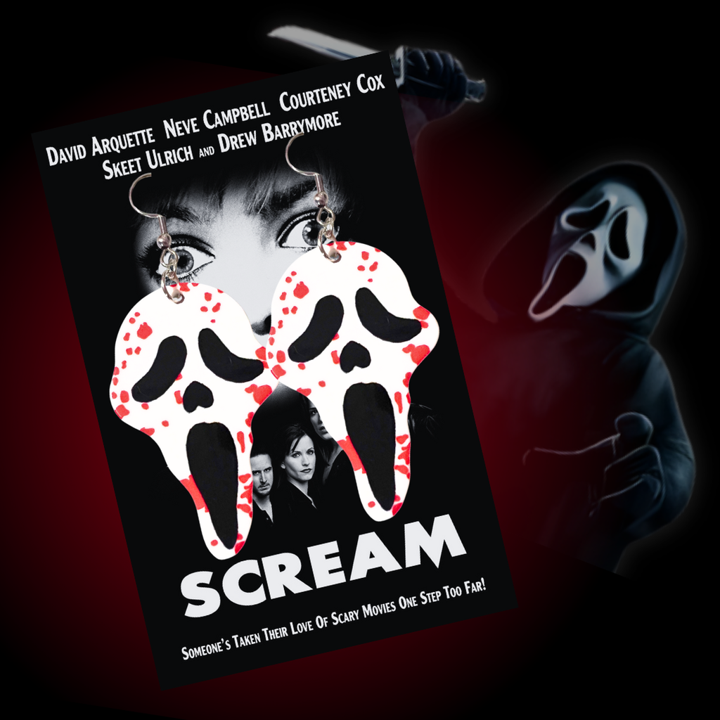 Ghostface! Killer Earrings