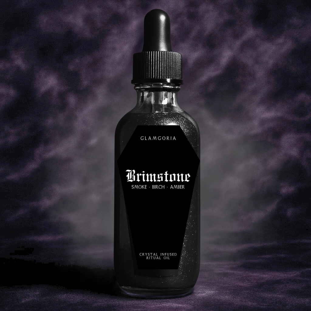 Brimstone ~ Obsidian Infused Ritual Body Oil