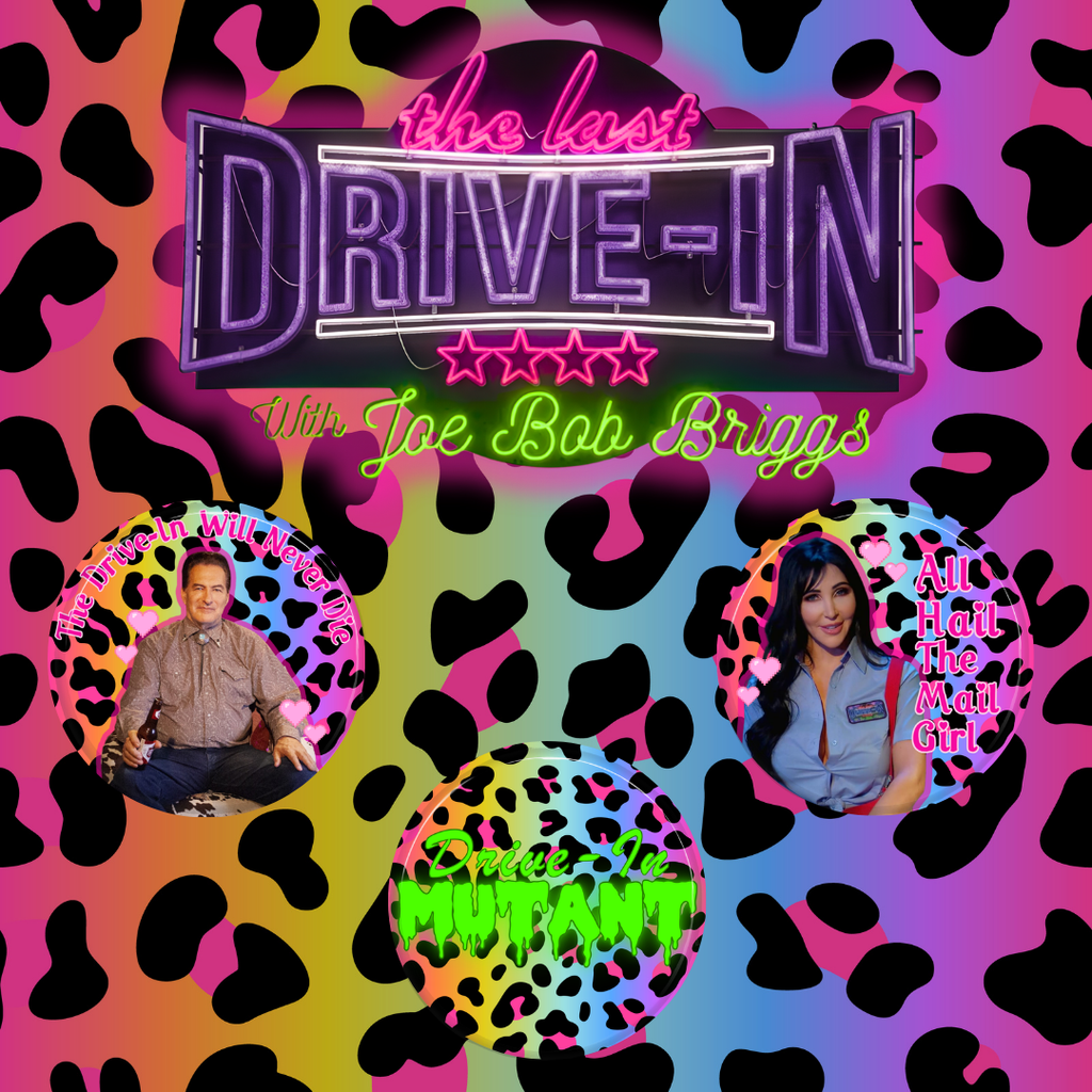 The Last Drive-In Pinback Button Set