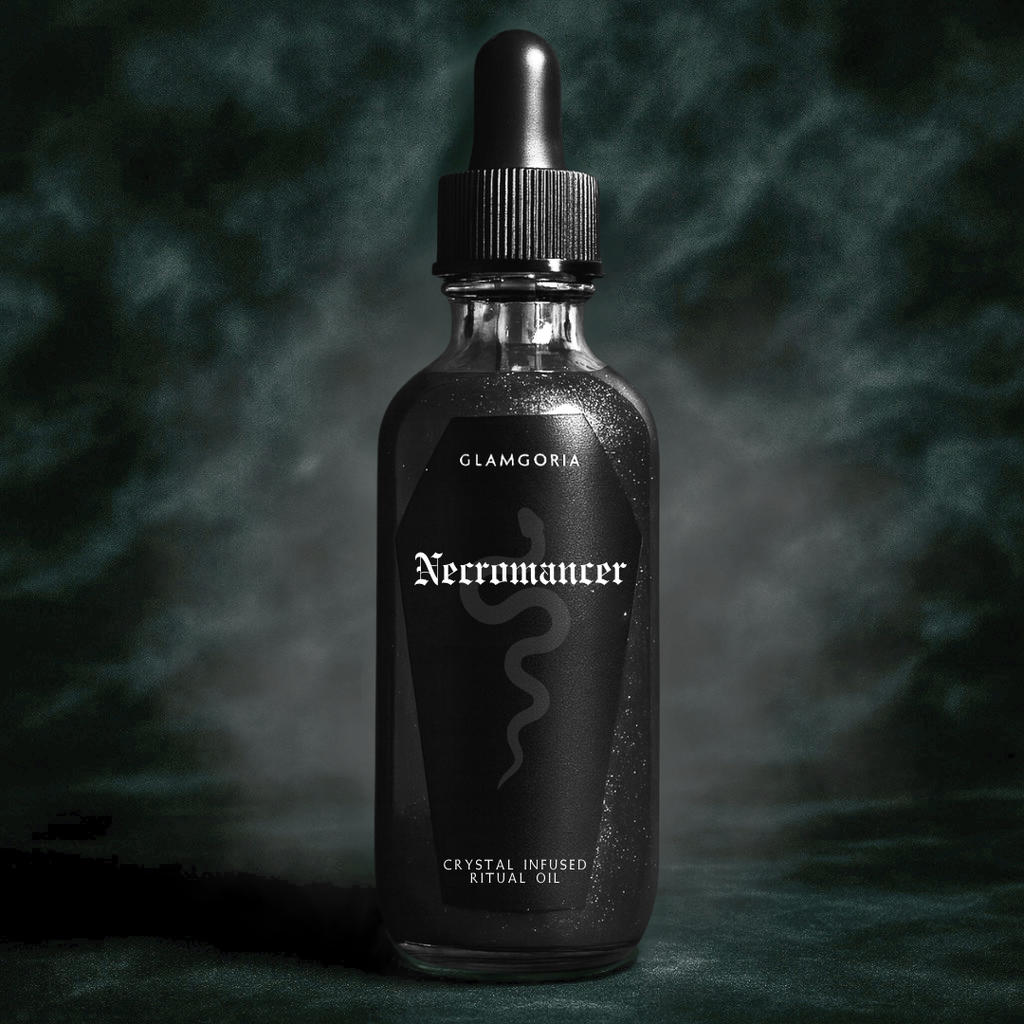 Necromancer ~ Obsidian Infused Ritual Body Oil