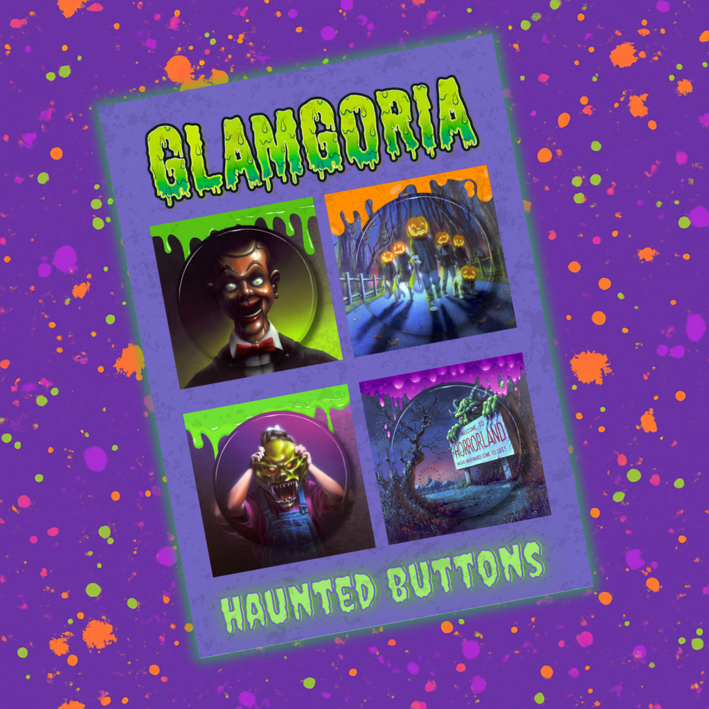 Goosebumps Haunted Button Set