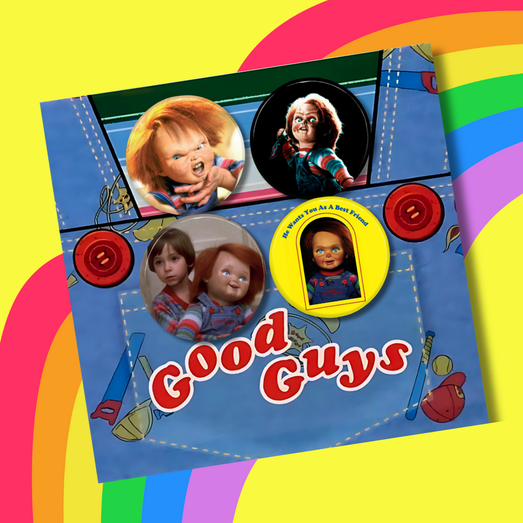 Chucky Pinback Button Set