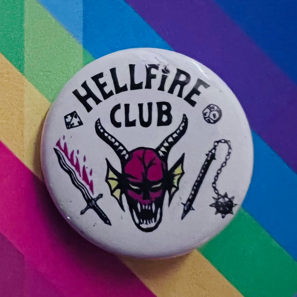 Hellfire Club Pin-Back Button