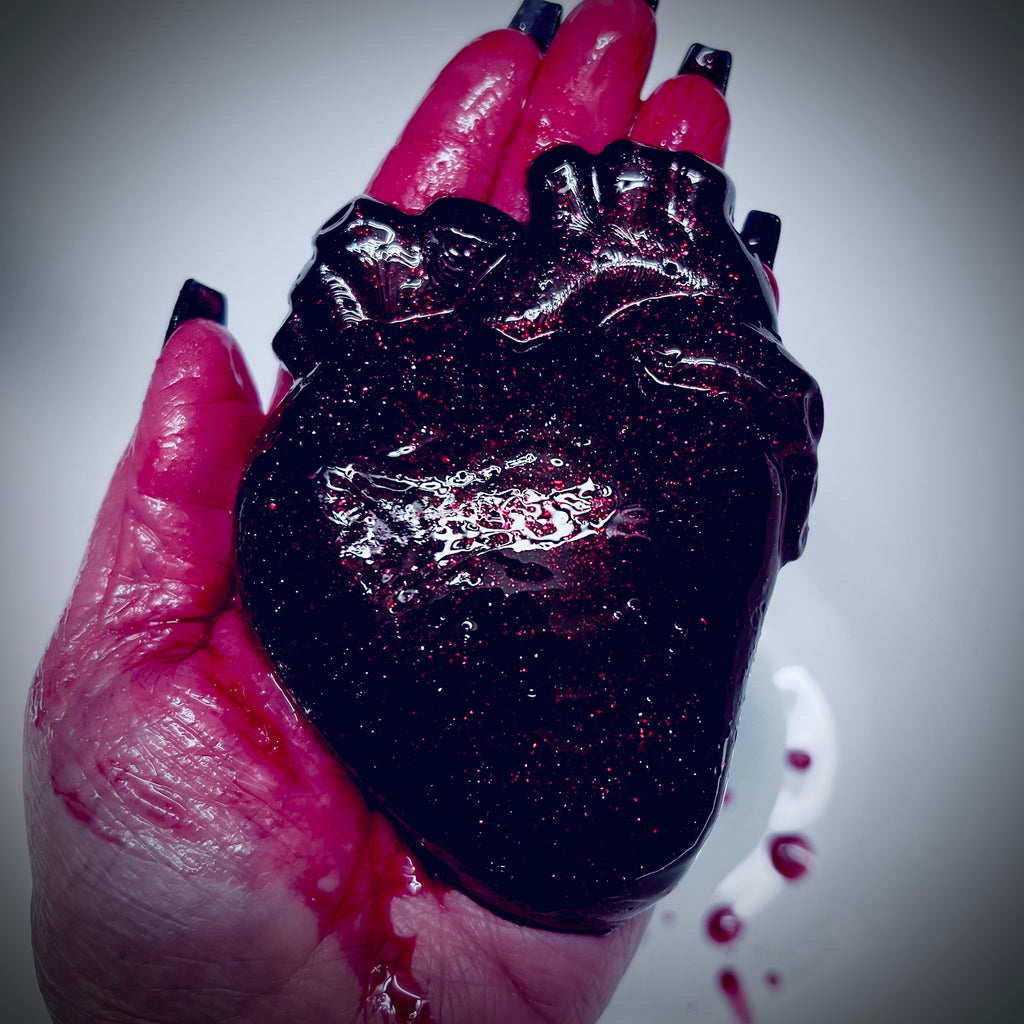 My Bloody Valentine Heart Jelly Soap