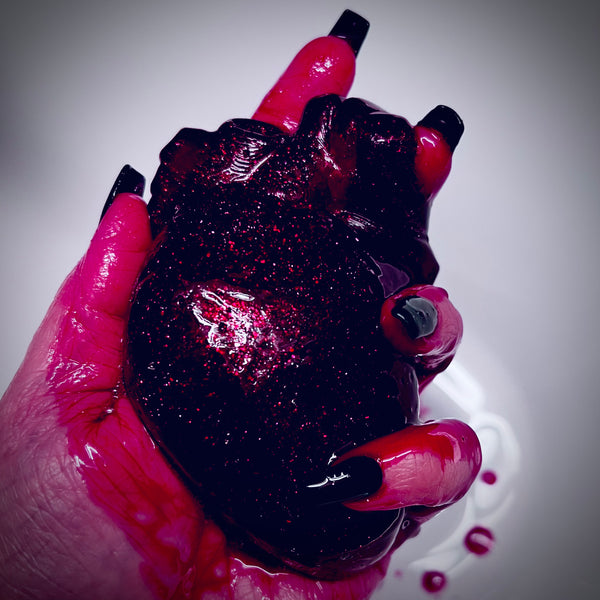 My Bloody Valentine Heart Jelly Soap